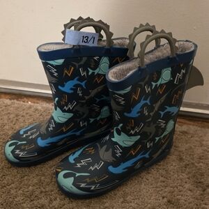 Shark Adventure Kids Rain Boots